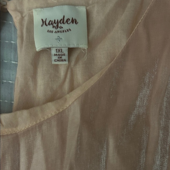 Hayden Shimmering Rose Gold Blouse - Picture 2 of 3